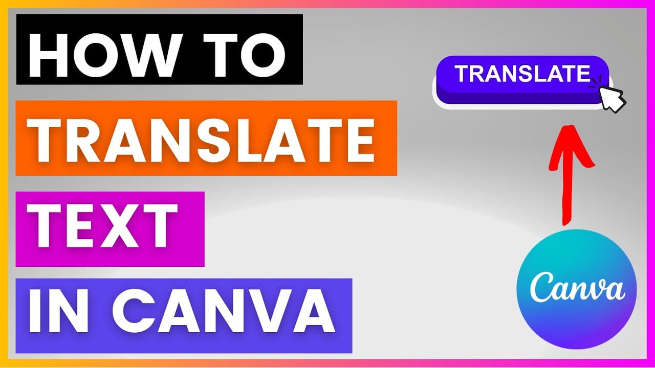 Did you know! We can translate documents using Canva in multiple languages and completely free of charge